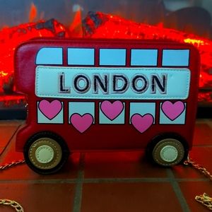 London Double Decker Crossbody Purse